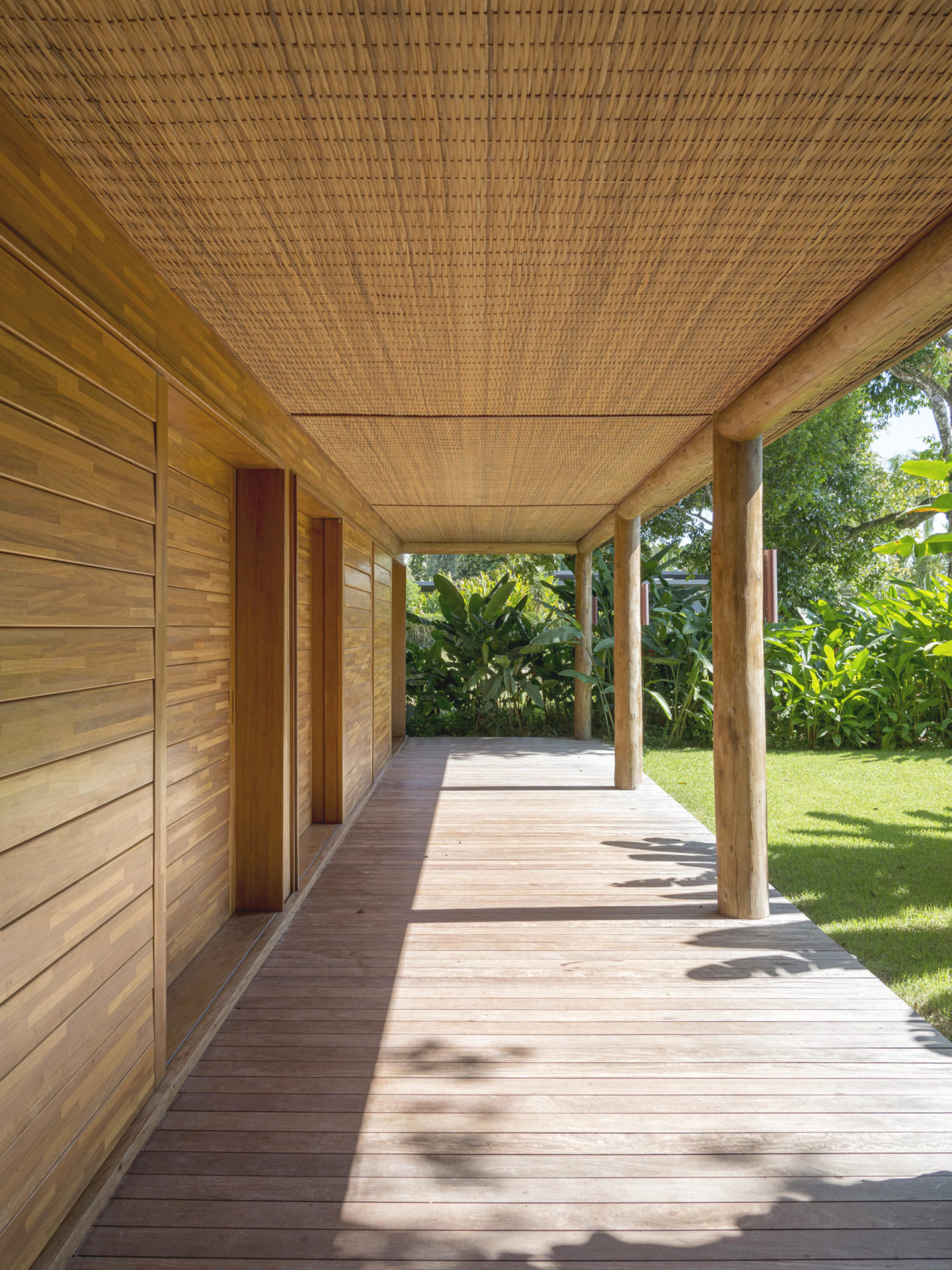 área externa de casa de praia