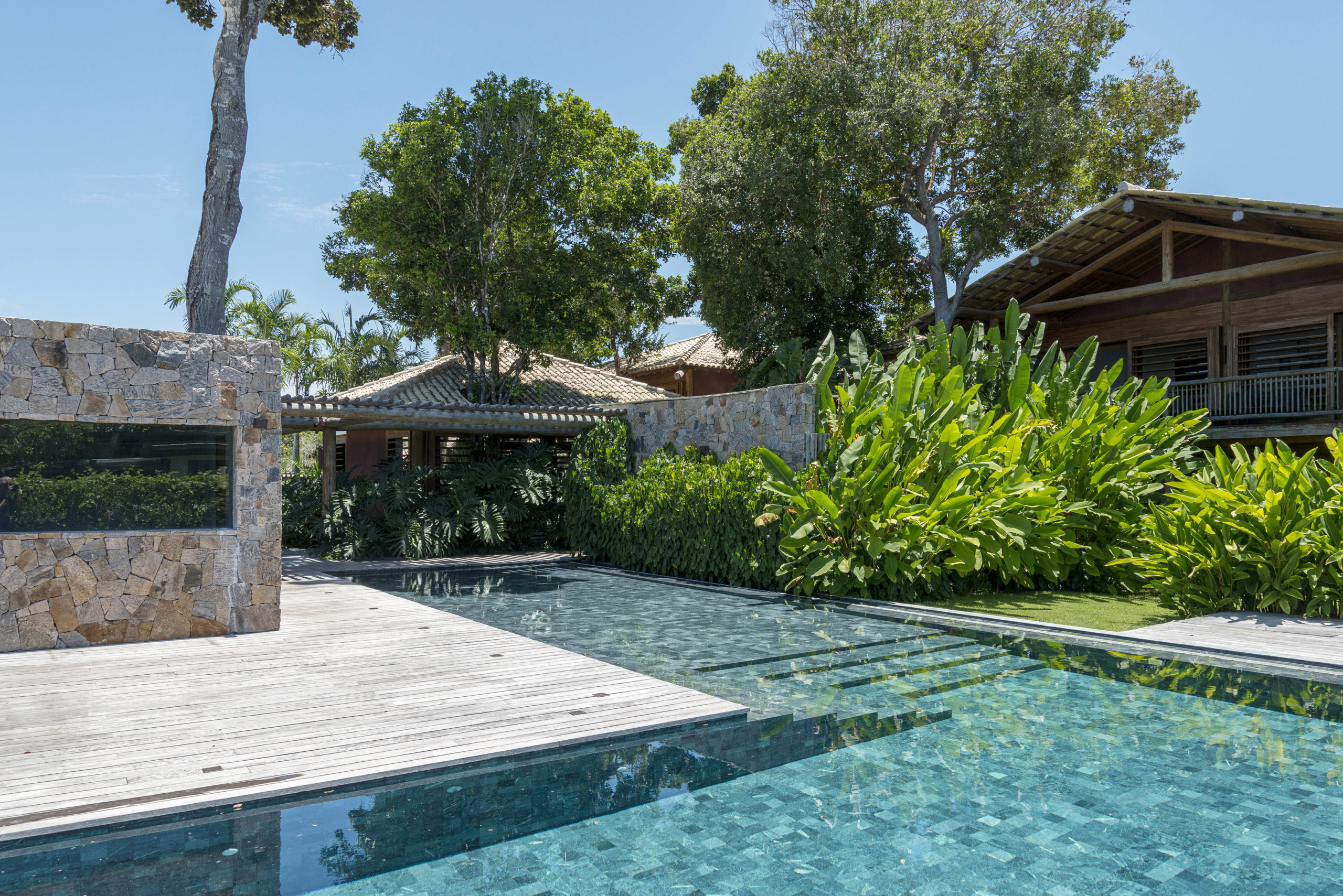 piscina de casa de praia em Trancoso