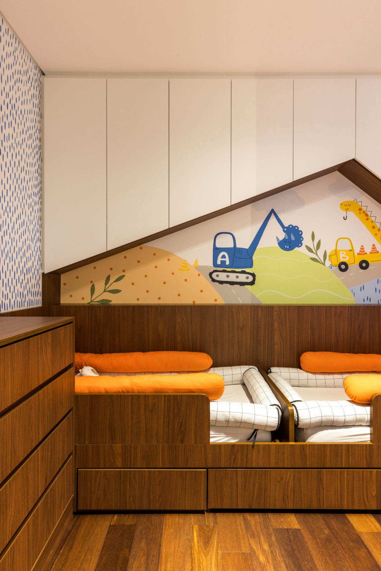 na foto quarto infantil