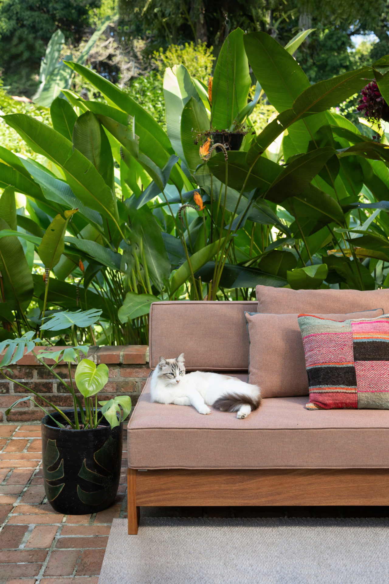 na foto sofá em varanda gourmet