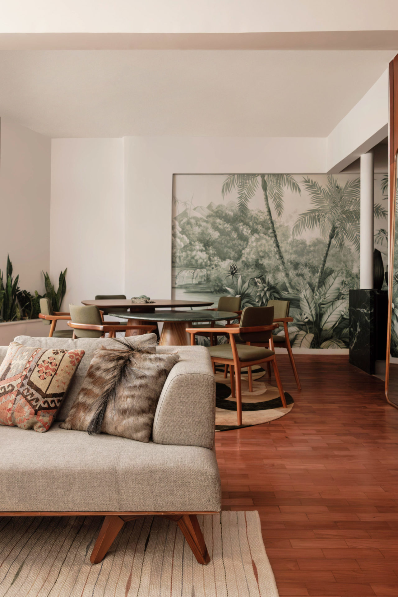 na foto sala de estar