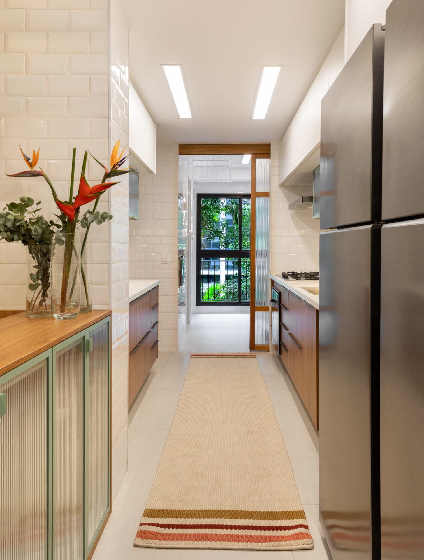 na foto cozinha americana