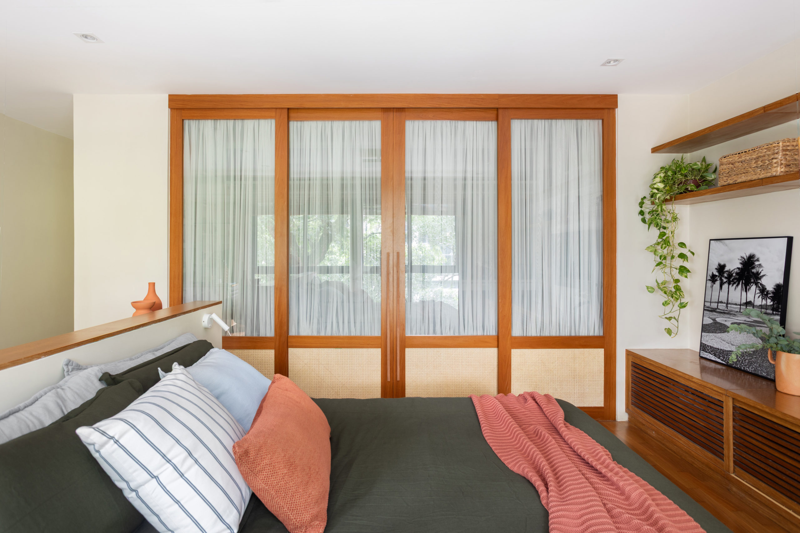 quarto de casal com closed