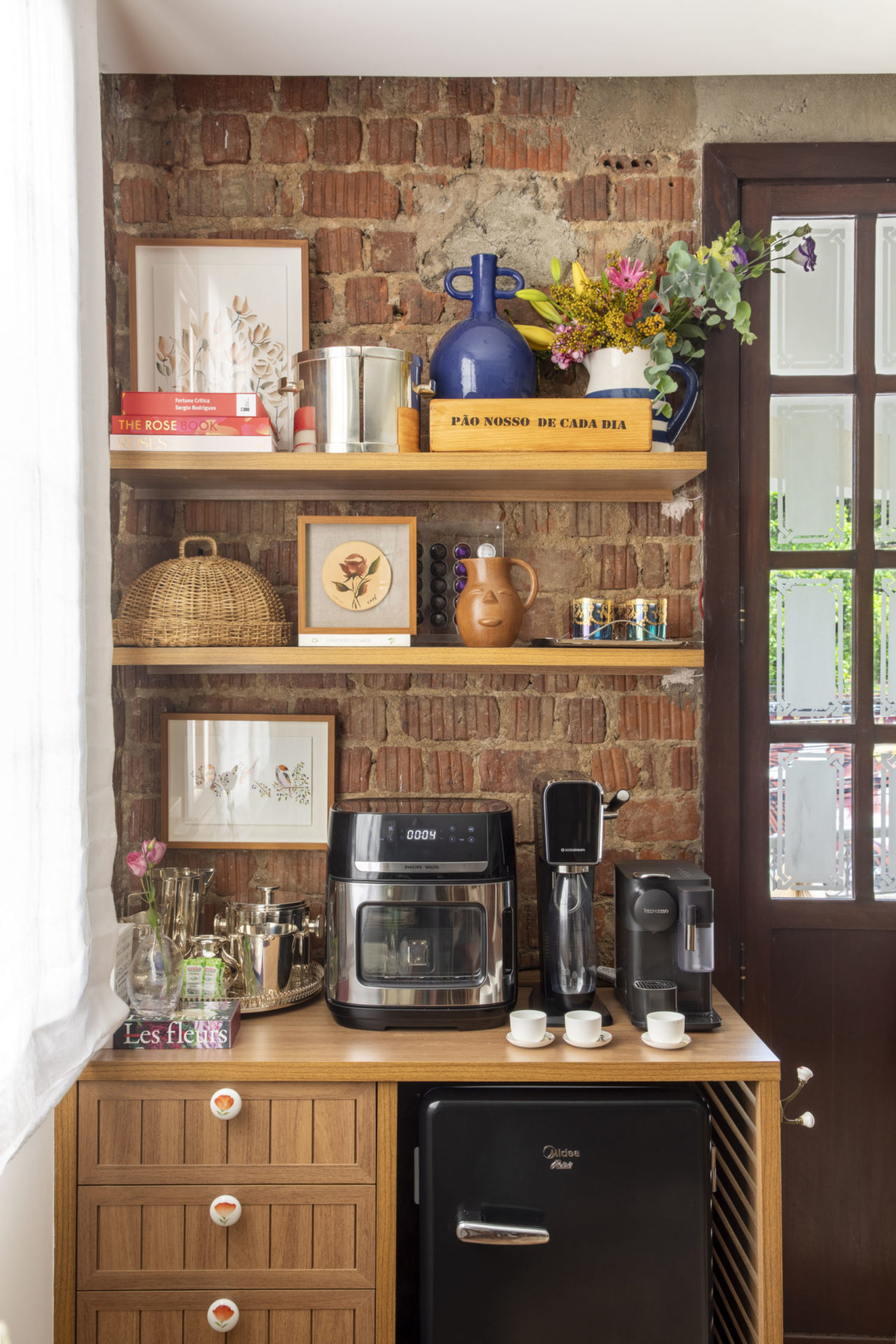 na foto cantinho do café