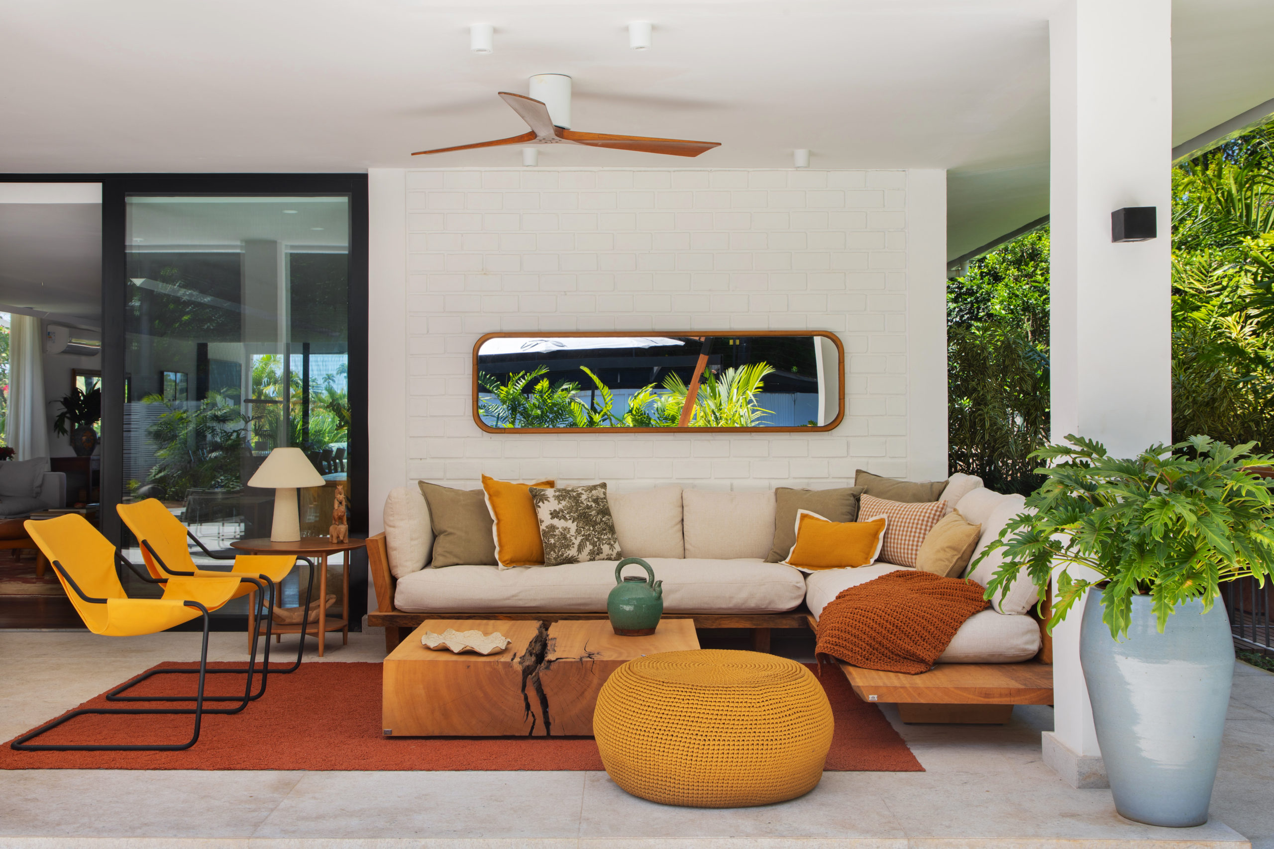 na foto sala de estar