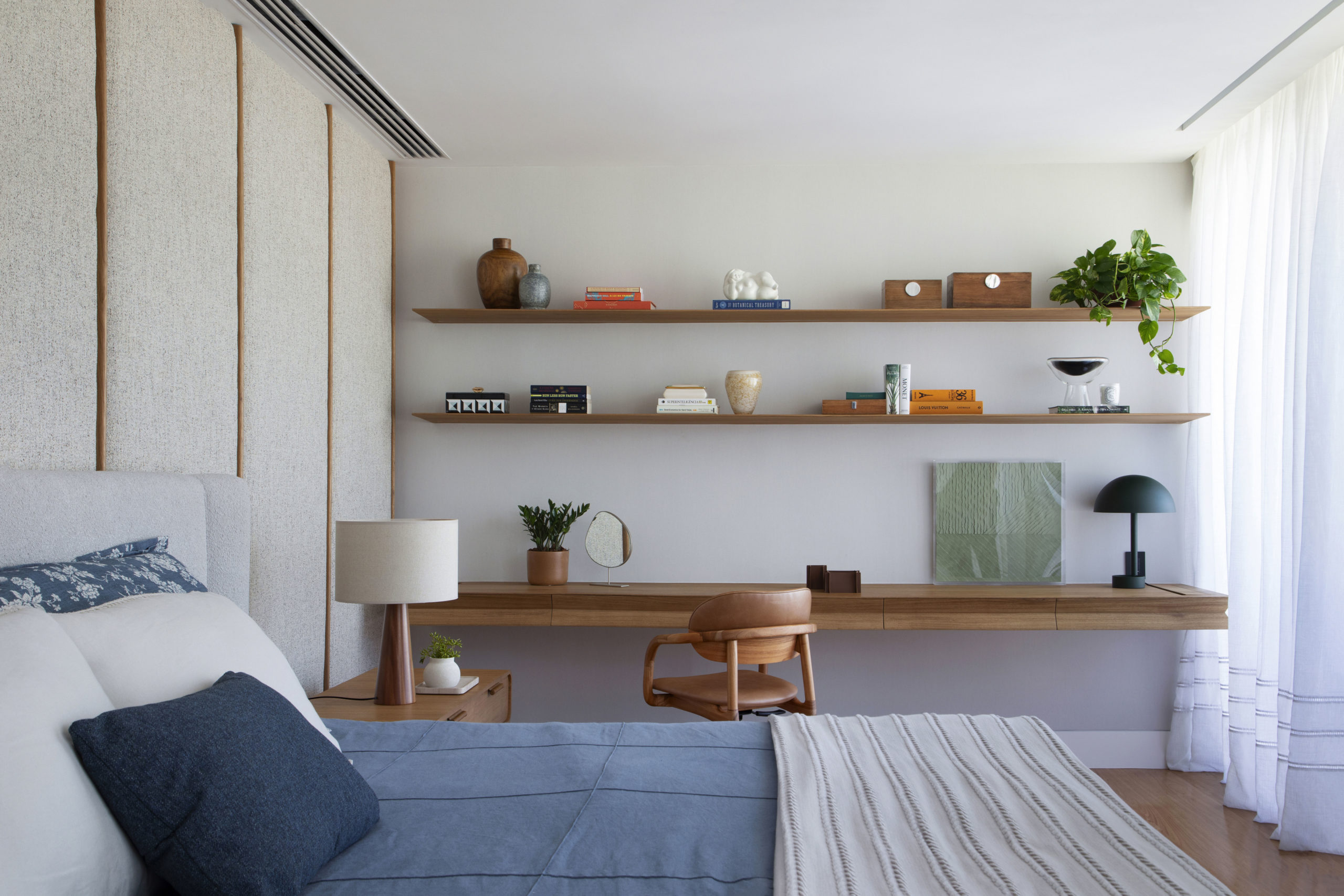 na foto quarto de casal