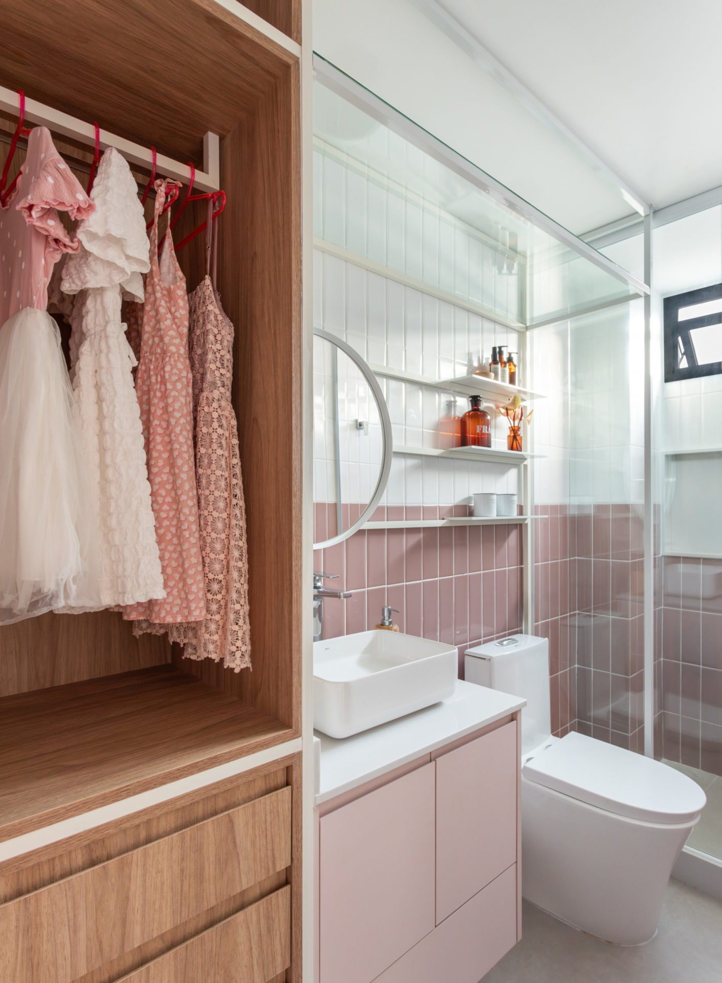 na foto suíte de quarto infantil