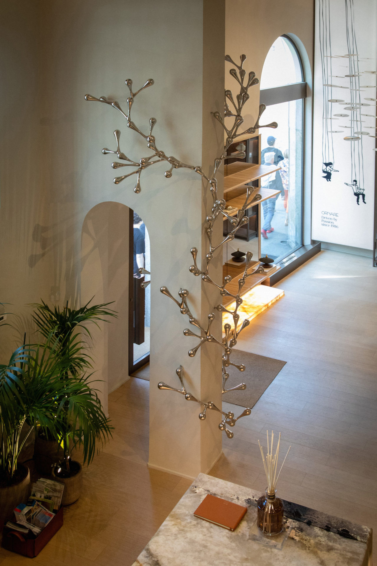 showroom Ornare na Semana de Design de Milão 2026