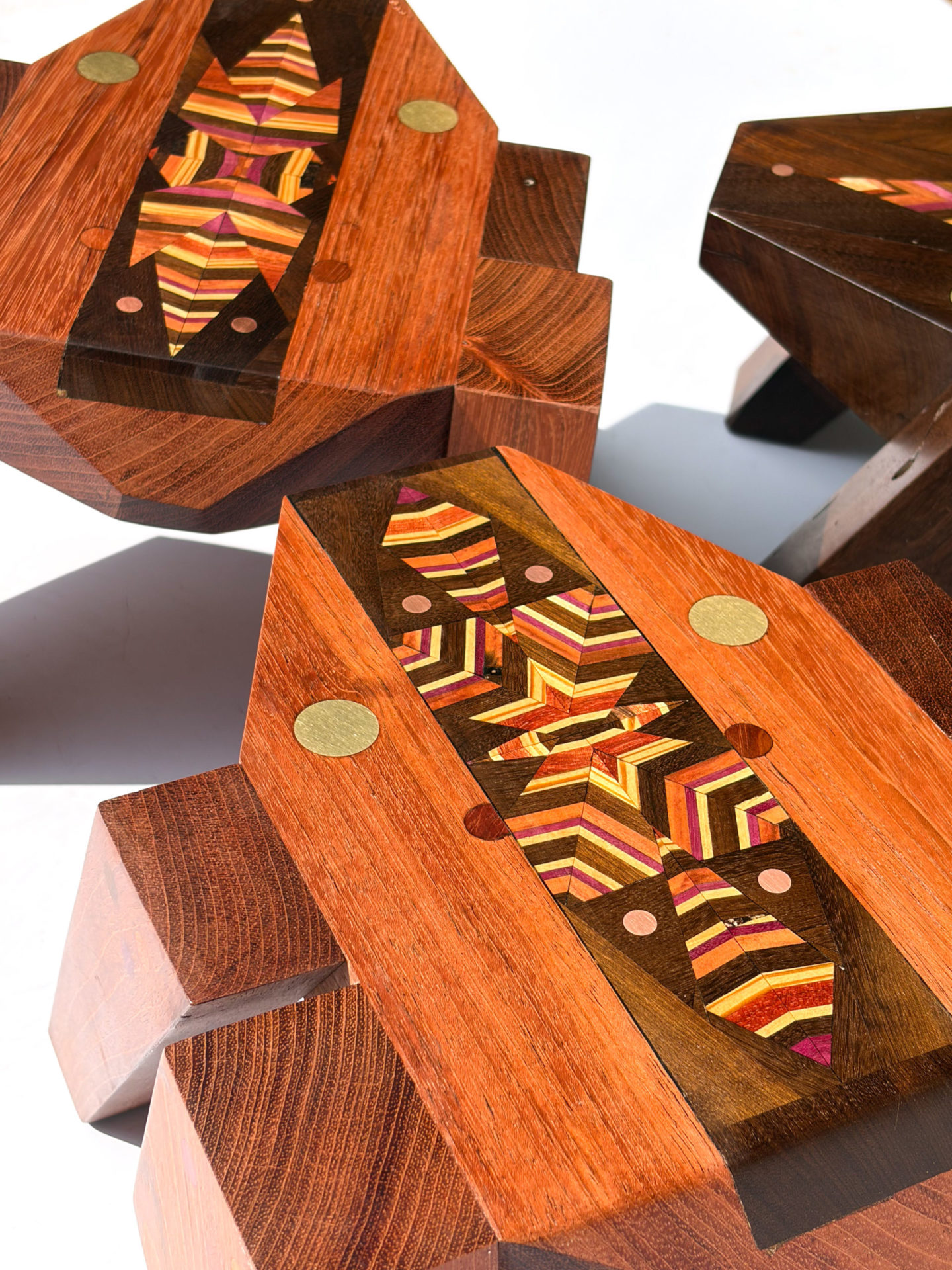 Obras de madeira com desenhos