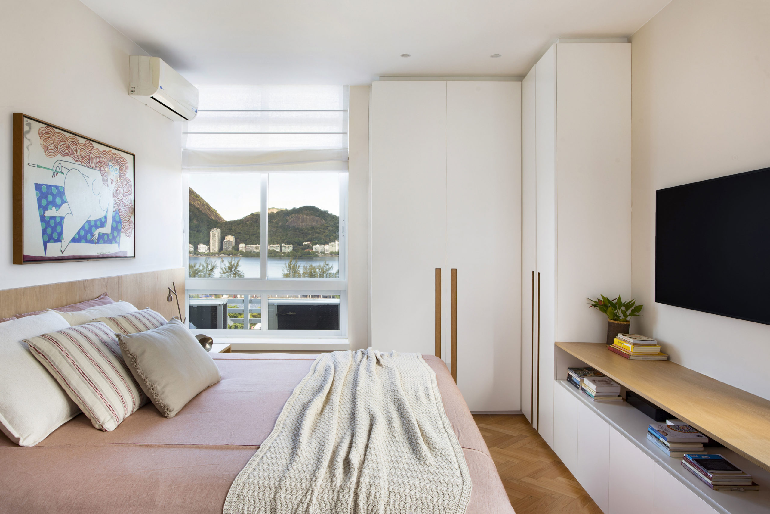 na foto quarto de casal