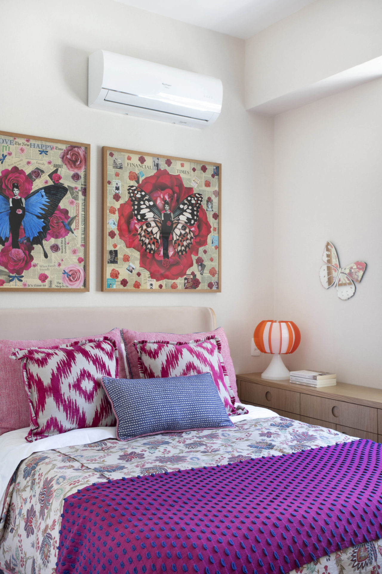 na foto quarto para menina