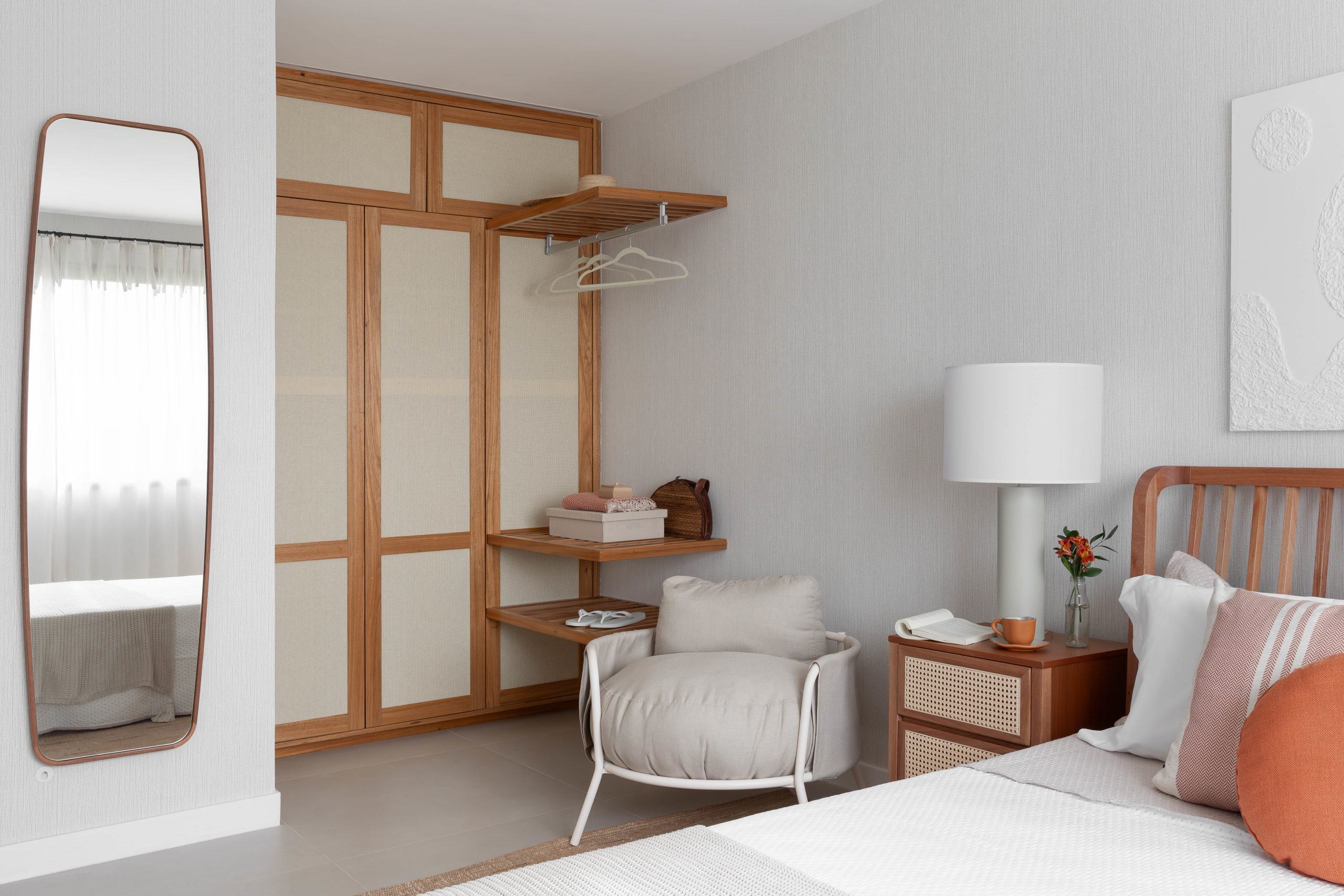 quarto de casal de casa de praia em Búzios