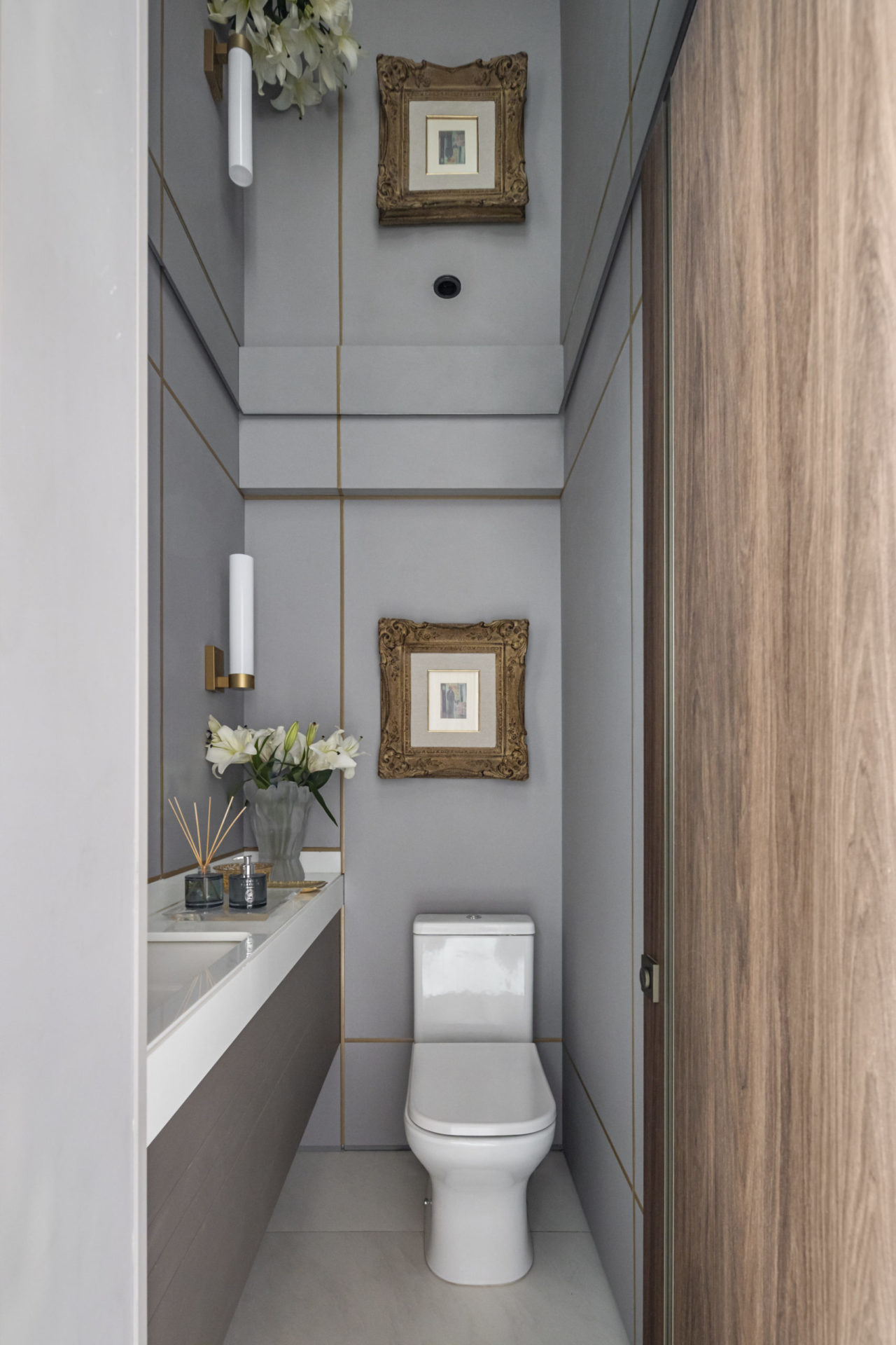na foto lavabo