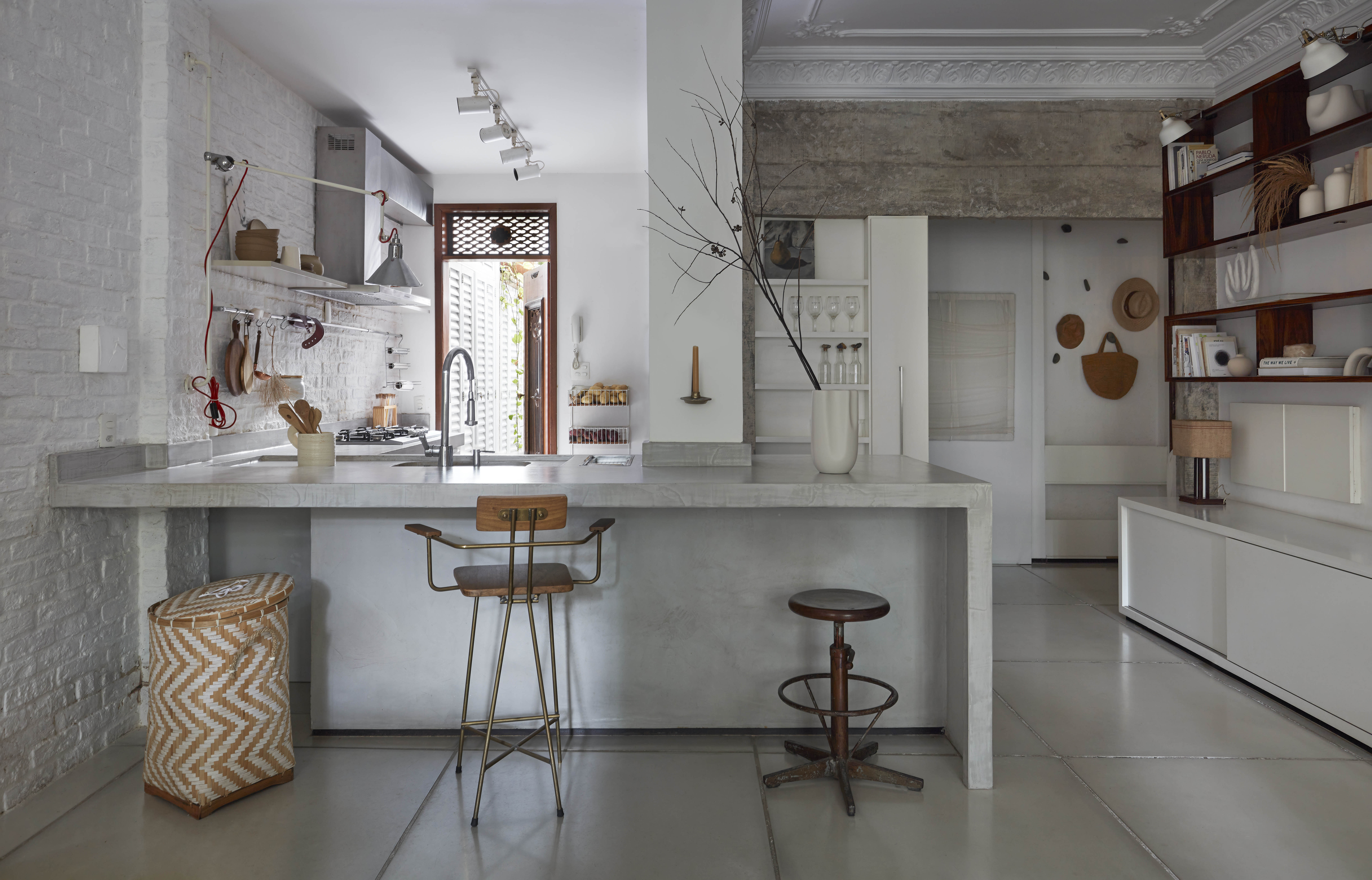 cozinha de apartamento