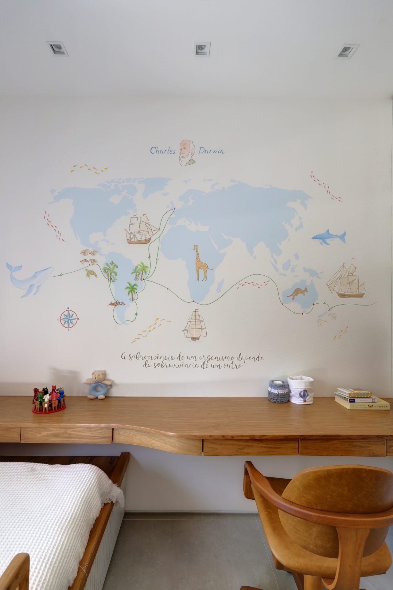 na foto quarto infantil em cobertura